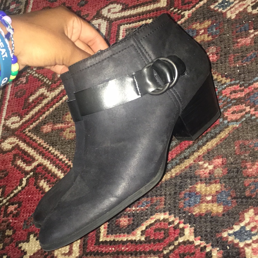 Cute Black Booties - image 3